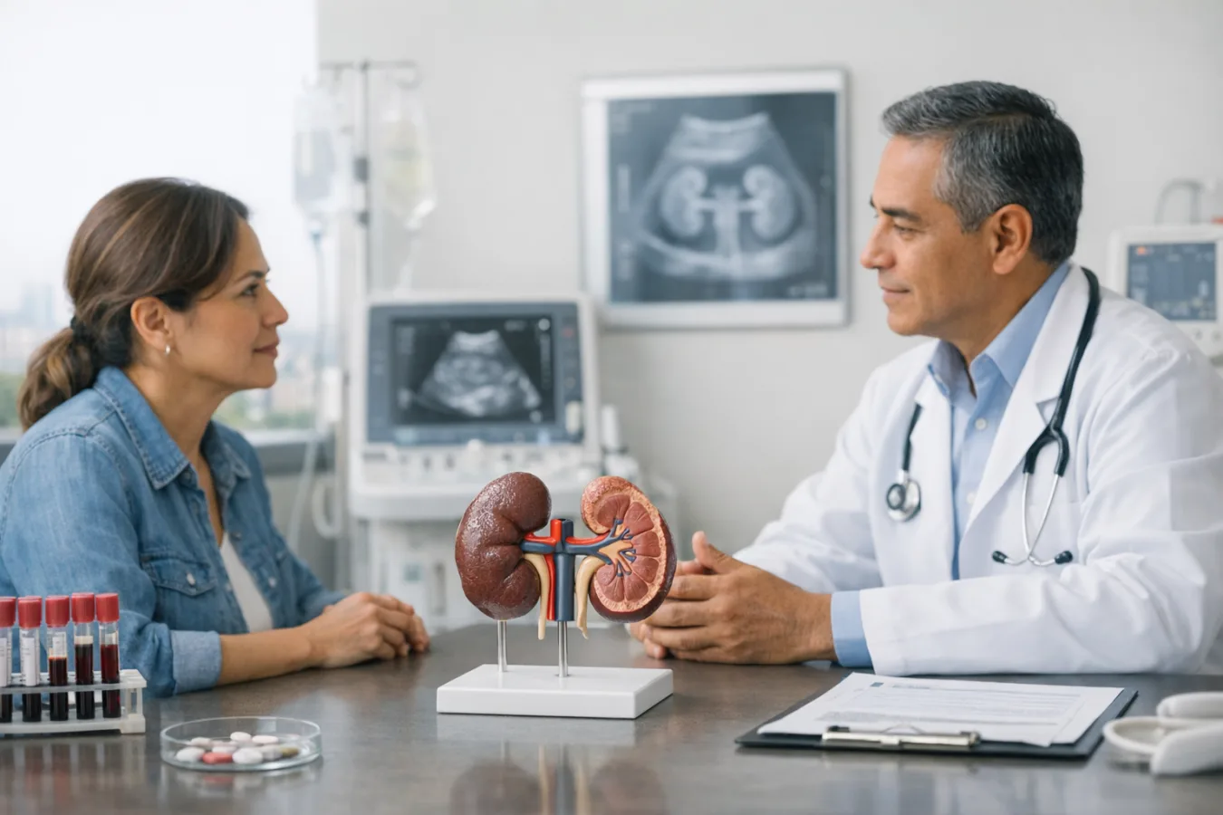 ¿Qué especialista trata la acidosis metabólica?